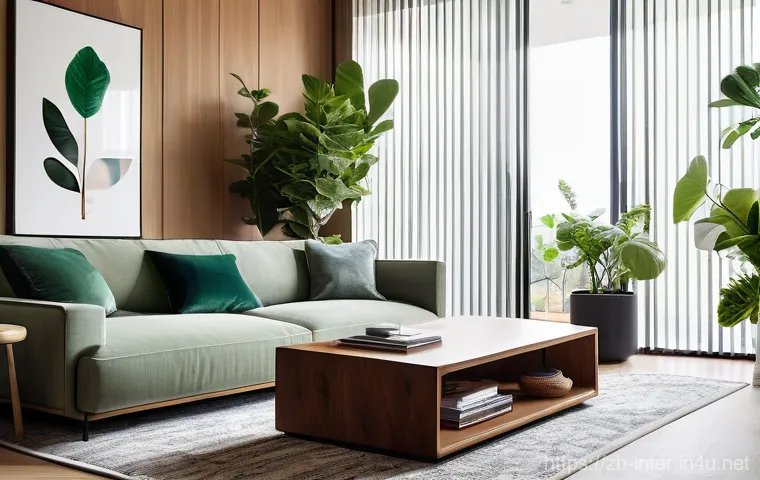 홈 인테리어 예산 계획 - **Prompt 2: Eco-Friendly Material Selection in a Showroom**
    A contemporary, spacious showroom ba...