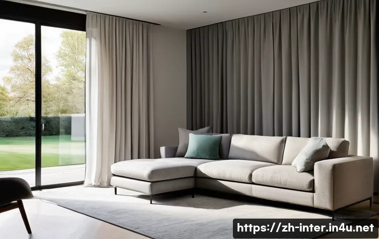 신축 아파트 인테리어 체크리스트 - **Prompt 1: Modern Smart Home Comfort and Efficiency**
    "A bright, contemporary living room bathe...