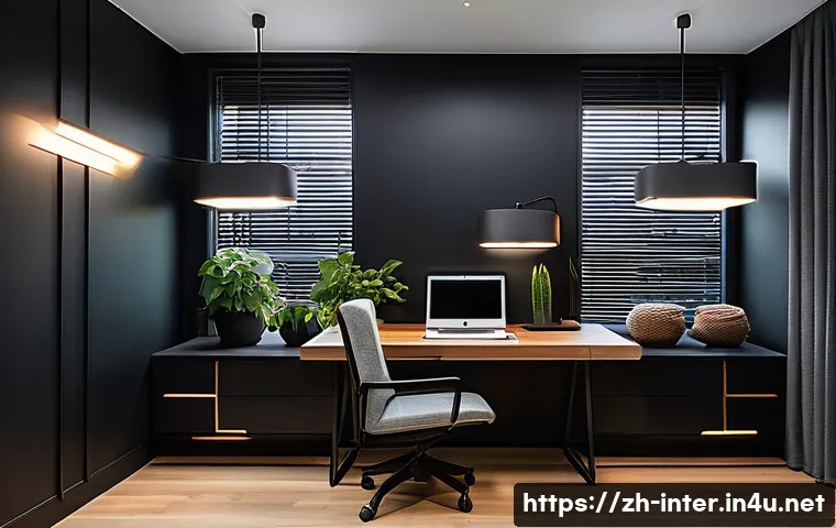 블랙 인테리어 감성 연출 관련 이미지 2